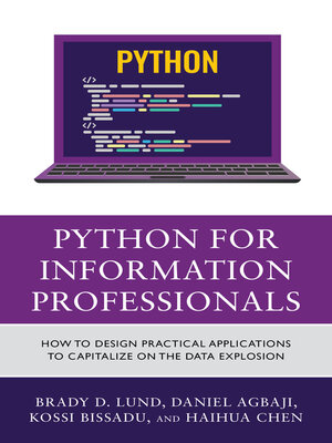 cover image of Python for Information Professionals